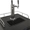 Edgestar 24 Inch Wide Freestanding Double Tap Kegerator with Digital Display KC3000TWIN - alternate 5